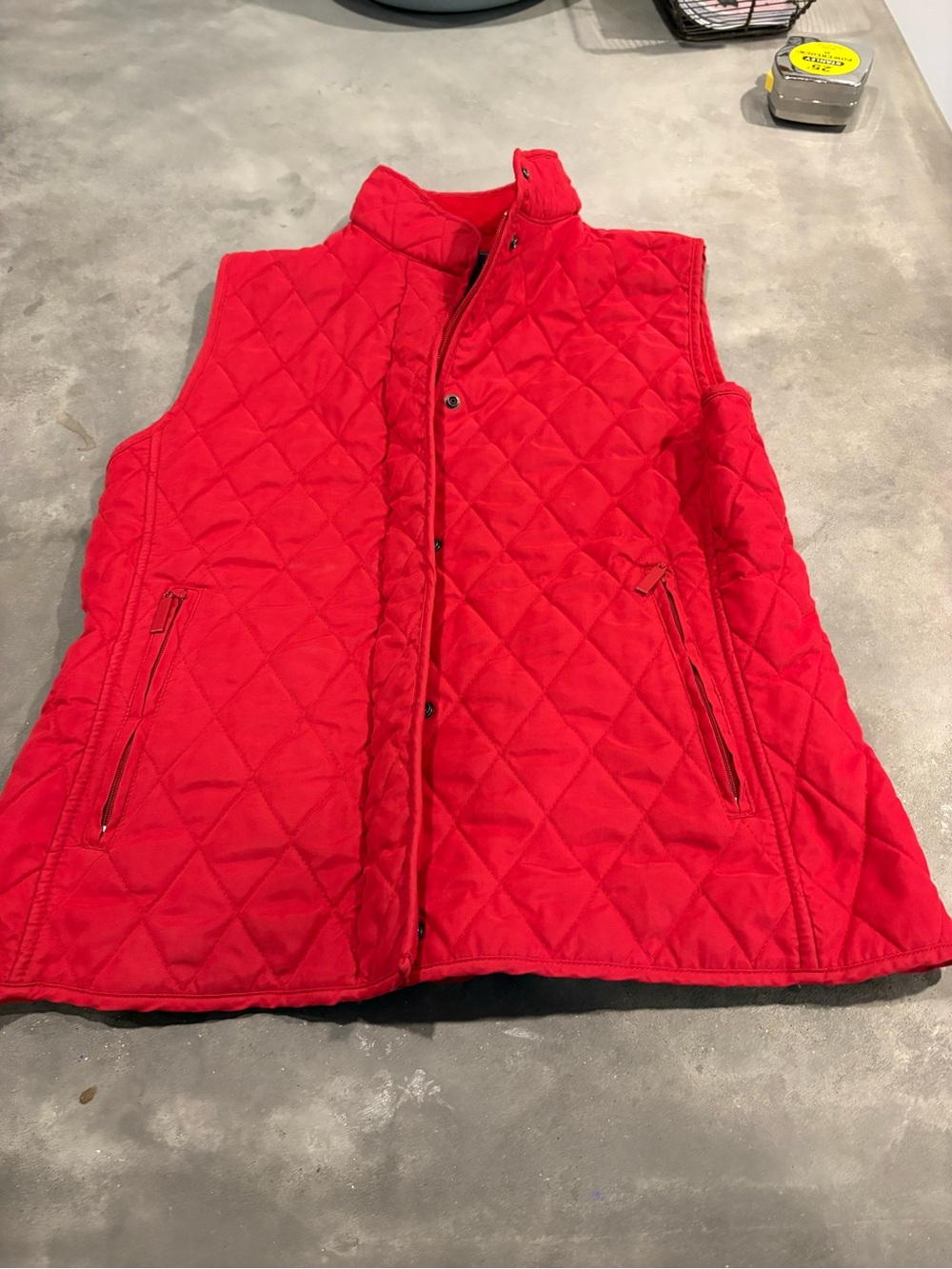 Vanheusen Red Vest Small